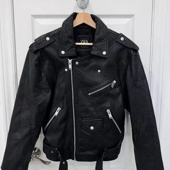 Zara Genuine Buffalo Leather jacket - Men's Medium - Picture 2 of 6